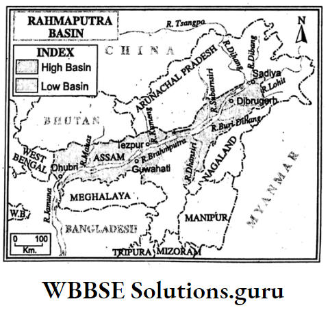 WBBSE Notes For Class 10 Geography Chapter 5 India Brahamaputra Basin
