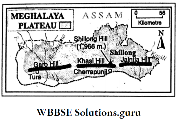 WBBSE Notes For Class 10 Geography Chapter 5 India Meghalaya Plateau