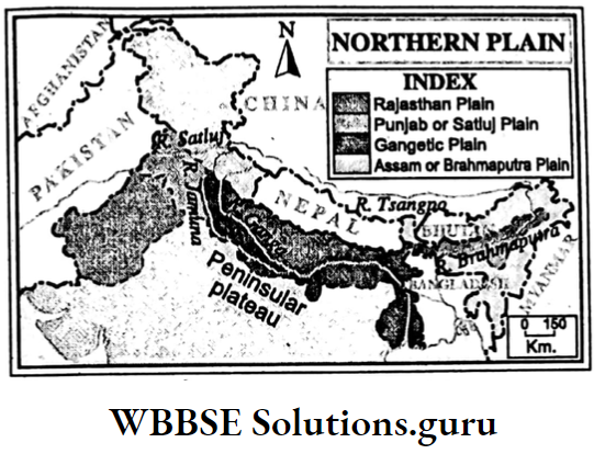 WBBSE Notes For Class 10 Geography Chapter 5 India Northern Plain
