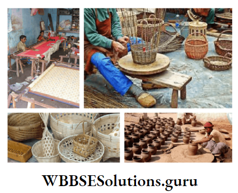 WBBSE Notes For Class 9 Geography and Environment Chapter 8 West Bengal Cottage Industries