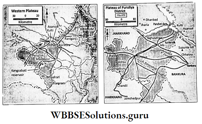 WBBSE Notes For Class 9 Geography and Environment Chapter 8 West Bengal Western Plateau, Plateau Of Puruliya District