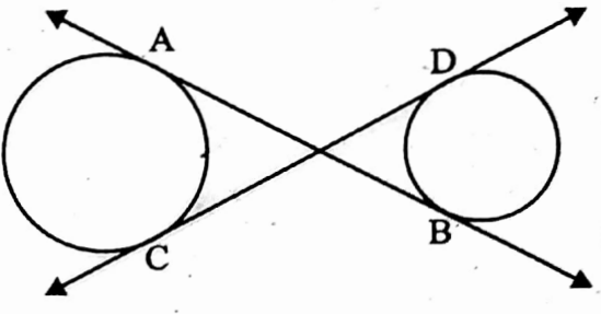 WBBSE Solutions For Class 10 Maths Geometry Chapter 2 Theorems Related To Tangent Of A Circle Transverse Common Tangent