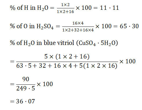 WBBSE Solutions For Class 10 Physical Science And Environment Chapter 3 Stoichiometric Equations example