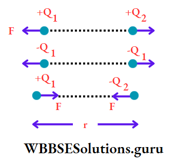 WBBSE Solutions For Class 10 Physical Science And Environment Chapter 6 Current Elecrticity Forces Of Attraction