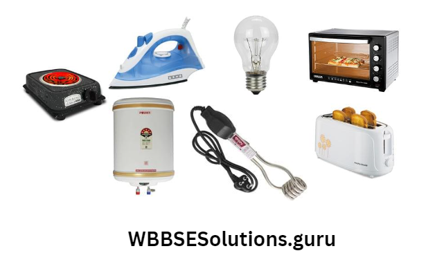 WBBSE Solutions For Class 10 Physical Science And Environment Chapter 6 current elecrticity domestic usages of electronics of current