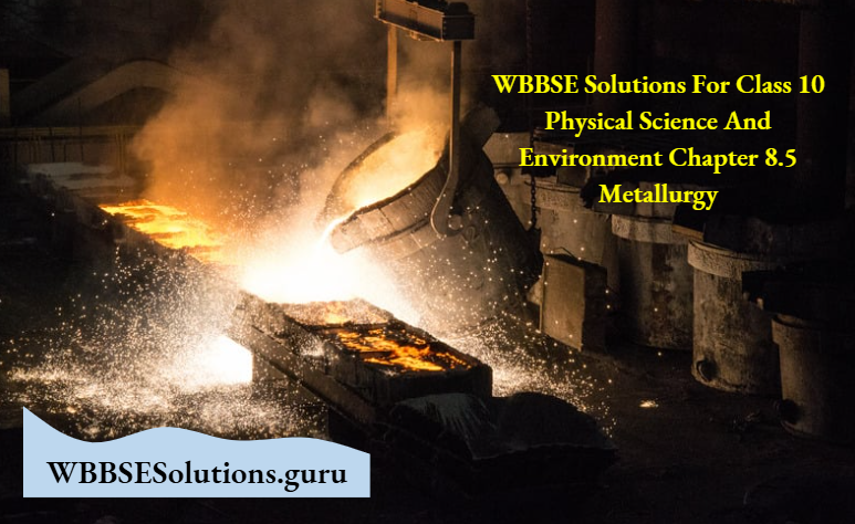 WBBSE Solutions For Class 10 Physical Science And Environment Chapter 8.5 Metallurgy