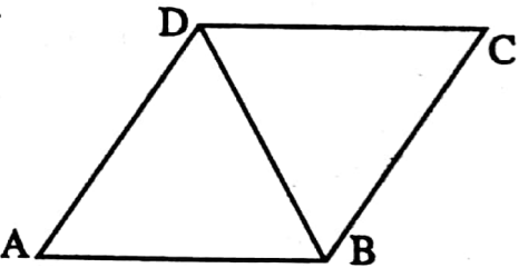 WBBSE Solutions For Class 9 Maths Geometry Chapter 1 Properties Of Parallelogram In Rhombus ABCD