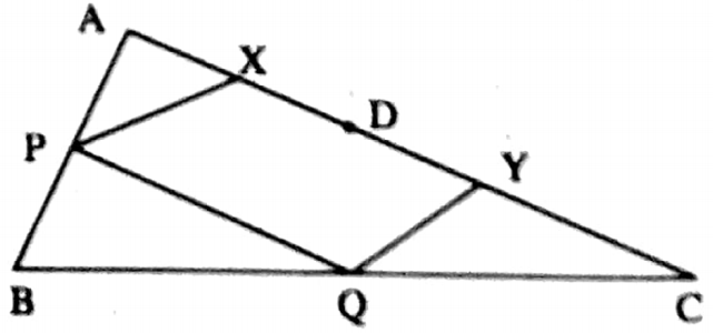 WBBSE Solutions For Class 9 Maths Geometry Chapter 2 Transversal And Mid Point Theorem Example 3