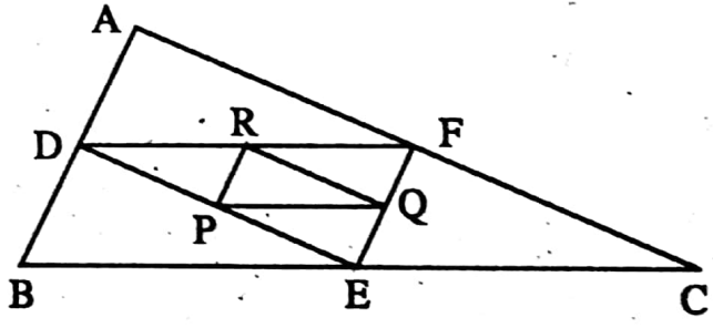 WBBSE Solutions For Class 9 Maths Geometry Chapter 2 Transversal And Mid Point Theorem Example 9