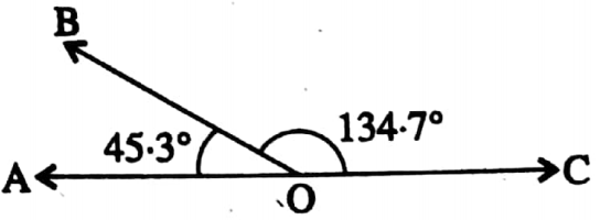 WBBSE Solutions For Class 8 Maths Geometry Chapter 2 Complementary Angles Supplementary Angles And Adjacent Angles Measurement Of Two Adjacent Angles
