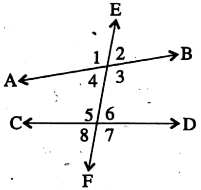 WBBSE Solutions For Class 8 Maths Geometry Chapter 4 Properties Of Parallel Lines And Their Transversal Corresponding Angles