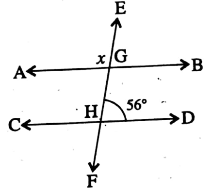 WBBSE Solutions For Class 8 Maths Geometry Chapter 4 Properties Of Parallel Lines And Their Transversal Example 1