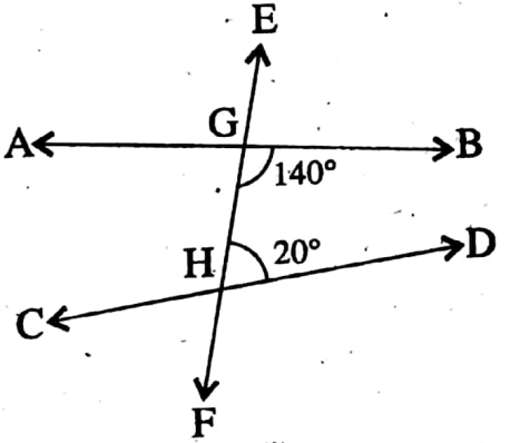 WBBSE Solutions For Class 8 Maths Geometry Chapter 4 Properties Of Parallel Lines And Their Transversal Example 3-1