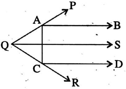 WBBSE Solutions For Class 8 Maths Geometry Chapter 4 Properties Of Parallel Lines And Their Transversal Example 4-1