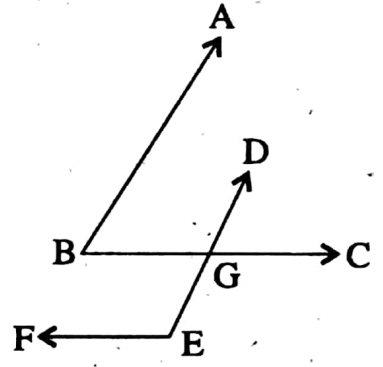 WBBSE Solutions For Class 8 Maths Geometry Chapter 4 Properties Of Parallel Lines And Their Transversal Example 9.2