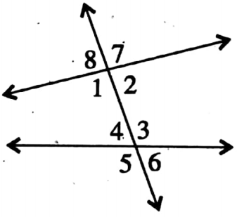 WBBSE Solutions For Class 8 Maths Geometry Chapter 4 Properties Of Parallel Lines And Their Transversal Interior And Exterior Angles