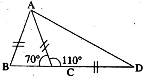 WBBSE Solutions For Class 8 Maths Geometry Chapter 5 Relation Between Two Sides Of A Triangle And Their Opposite Angles Example 7