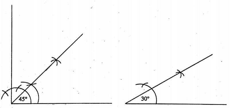 WBBSE Solutions For Class 8 Maths Geometry Chapter 8 Construction Construction Of Triangles Measurements Example 1 Step 1-1