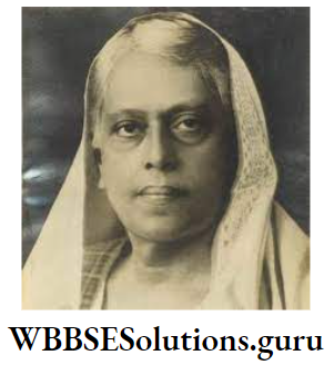 WBBSE Notes For Class 10 History And Environment Chapter 1 Ideas Of History Sarala Debi Chowdhurani