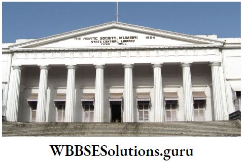 WBBSE Solutions For Class 10 History And Environment Chapter 2 Culture Characteristics And Discussions Asiatic Society