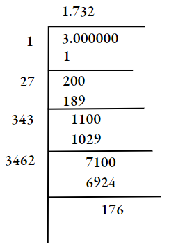 WBBSE Solutions For Class 7 Maths Arithmatics Chapter 5 Square Root Of Fractions The Approximate Value Of The Following Up To 3 Decimal Places 1