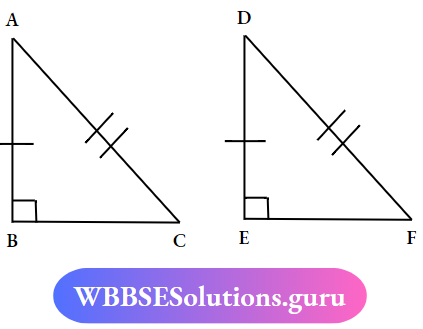 WBBSE Solutions For Class 7 Maths Geometry Chapter 5 Concept Of Congruency RHS Congruency Of Triangle