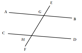 WBBSE Solutions For Class 7 Maths Geometry Chapter 6 Parallel Lines And Transversal Write Down The Pairs Of Corresponding Angles.