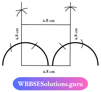 WBBSE Solutions For Class 7 Maths Geometry Chapter 8 Construction Of Quadrilateral A Square In Which The Length Of Each Side Is 1 Point 8 Cm