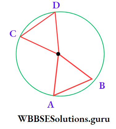 WBBSE Class 10 Maths Geometry Chapter 1 Theorems Related To Circle two chords of a circle
