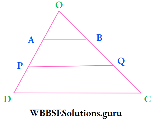 WBBSE Class 10 Maths Geometry Chapter 3 Similarity Example 4