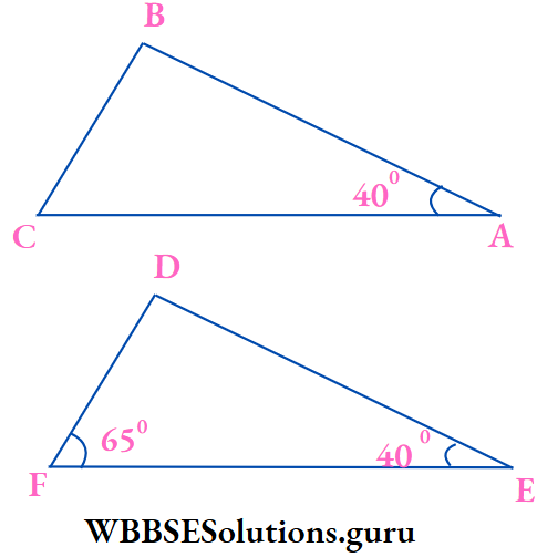 WBBSE Class 10 Maths Geometry Chapter 3 Similarity Example 8