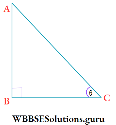 WBBSE Class 10 Maths Trigonometry Chapter 4 Application Of Trigonometric Ratios Height And Distance Example 4
